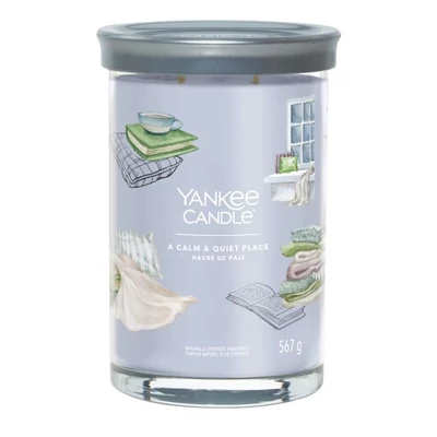 Yankee Candle® A calm & quiet place Tumbler nagy üveggyertya 567g