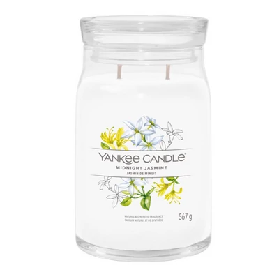 Yankee Candle® Midnight Jasmine nagy üveggyertya 567g