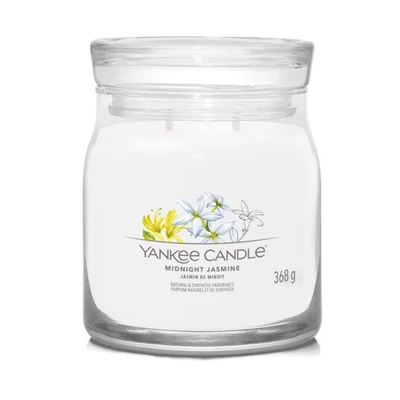 Yankee Candle® Midnight Jasmine közepes üveggyertya 368g