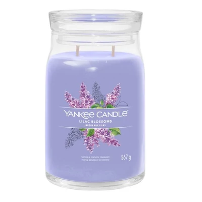 Yankee Candle® Lilac Blossoms nagy üveggyertya 567g