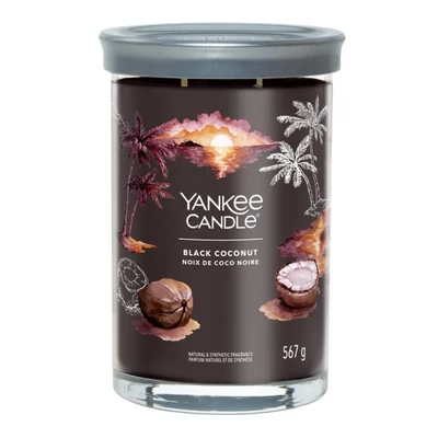 Yankee Candle® Black Coconut Tumbler nagy üveggyertya 567g