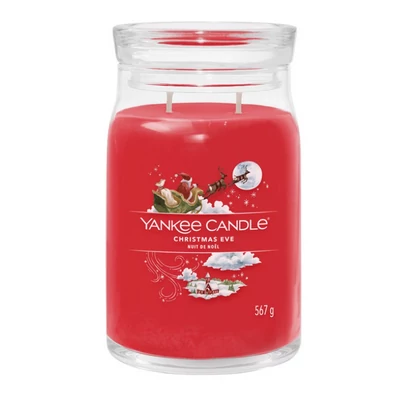 Yankee Candle® Christmas eve nagy üveggyertya 567g