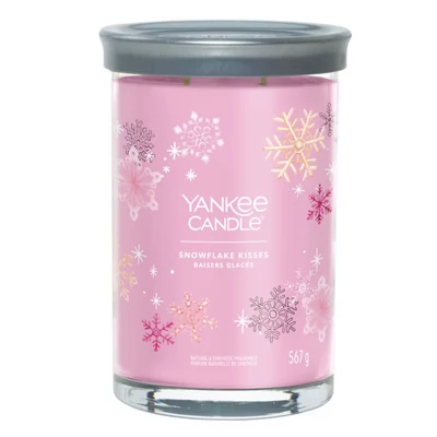 Yankee Candle® Snowflake Kisses Tumbler nagy üveggyertya 567g