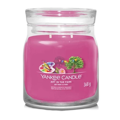 Yankee Candle® Art in the Park közepes üveggyertya 368g