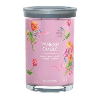 Yankee Candle® Hand Tied Blooms Tumbler nagy üveggyertya 567g