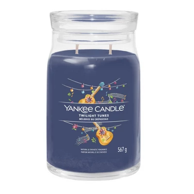 Yankee Candle® Twilight Tunes nagy üveggyertya 567g