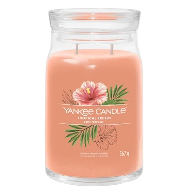 Yankee Candle® Tropical Breeze nagy üveggyertya 567g