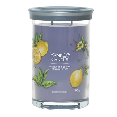 Yankee Candle® Black Tea & Lemon Tumbler nagy üveggyertya 567g