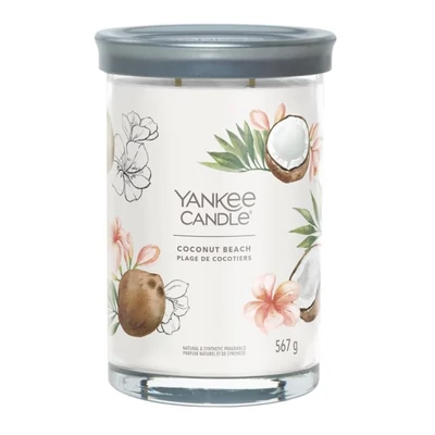 Yankee Candle® Coconut Beach Tumbler nagy üveggyertya 567g