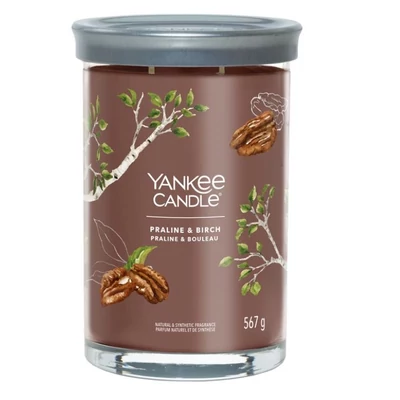 Yankee Candle® Praline & Birch Tumbler nagy üveggyertya 567g