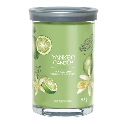 Yankee Candle® Vanilla Lime Tumbler nagy üveggyertya 567g