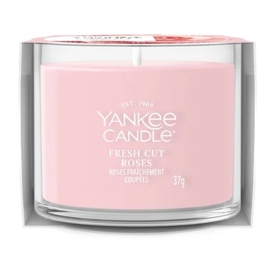 Yankee Candle® Fresh Cut Roses kis üveggyertya 37g