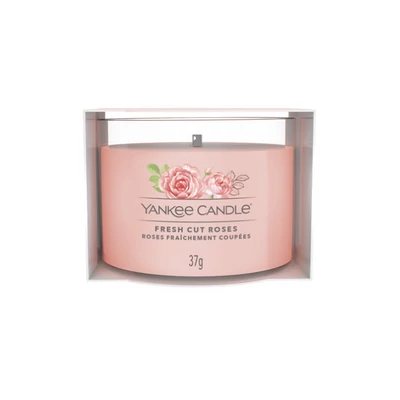 Yankee Candle® Fresh Cut Roses kis üveggyertya 37g