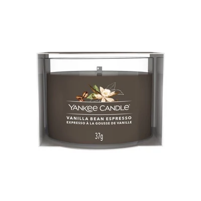 Yankee Candle® Vanilla Bean Espresso kis üveggyertya 37g