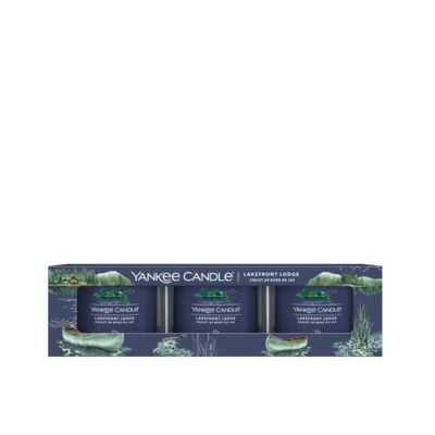 Yankee Candle® Lakefront Lodge kis üveggyertya szett 37g