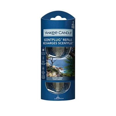 Yankee Candle® Bayside Cedar elektromos légfrissító utántöltő (2 db)