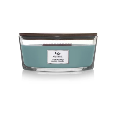 WoodWick® Evergreen Cashmere hajógyertya 453g