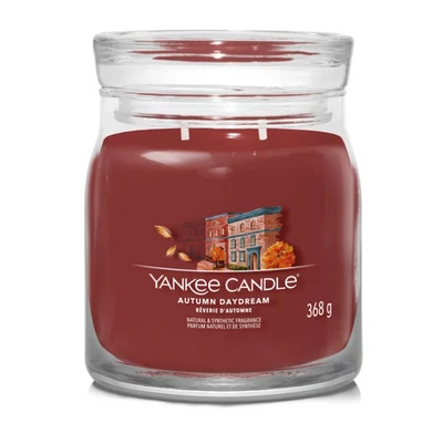 Yankee Candle® Autumn Daydream közepes üveggyertya 368g