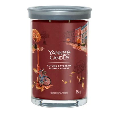 Yankee Candle® Autumn Daydream Tumbler nagy üveggyertya 567g