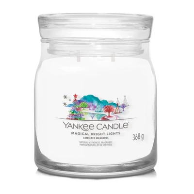 Yankee Candle® Magical Bright Lights közepes üveggyertya 368g