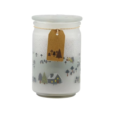 Emocio Winter Wonderland nagy üveggyertya 453g