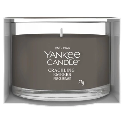 Yankee Candle® Crackling Embers kis üveggyertya 37g