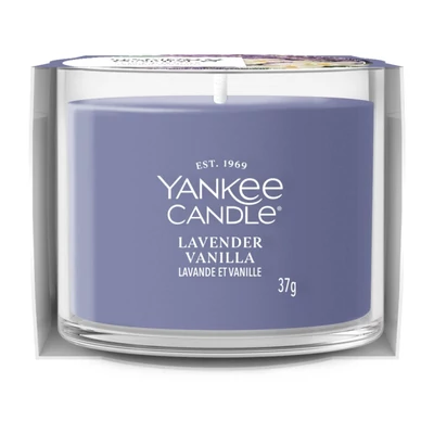 Yankee Candle® Lavender Vanilla kis üveggyertya 37g