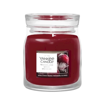 Yankee Candle® Woodland Spice kis üveggyertya 110g