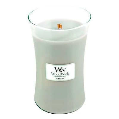 WoodWick® Fireside nagy üveggyertya
