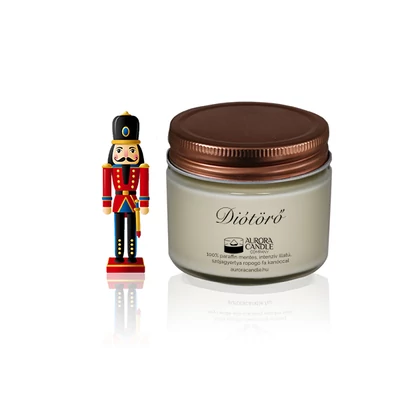 Aurora Candle Diótörő Vintage szójaviasz illatgyertya