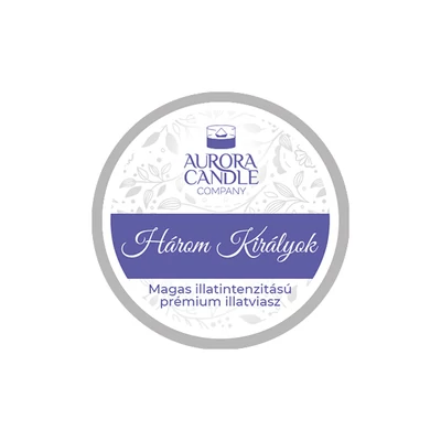 Aurora Candle Három Királyok mini illatviasz
