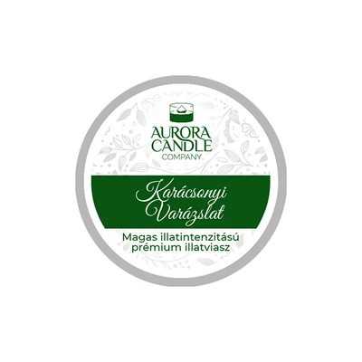 Aurora Candle Karácsonyi Varázslat mini illatviasz