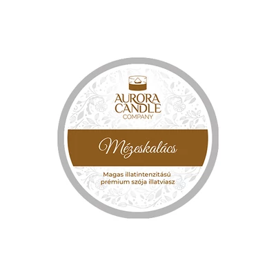 Aurora Candle Mézeskalács mini illatviasz