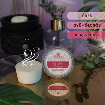 Aurora Candle Az Igazi Eperfagyi Mini illatviasz