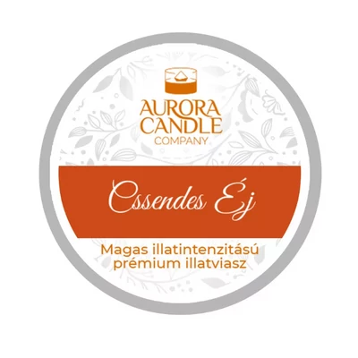 Aurora Candle Csendes Éj mini illatviasz