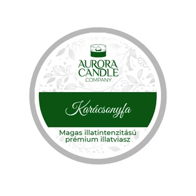 Aurora Candle Karácsonyfa  mini illatviasz