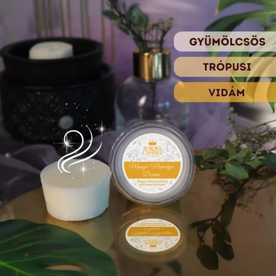 Aurora Candle Mangó-Maracuja Dzsem Mini illatviasz