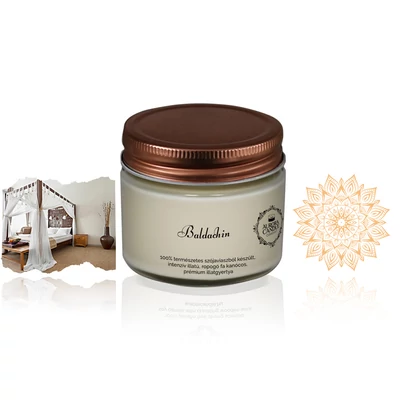 Aurora Candle Baldachin Vintage szójaviasz illatgyertya 140g