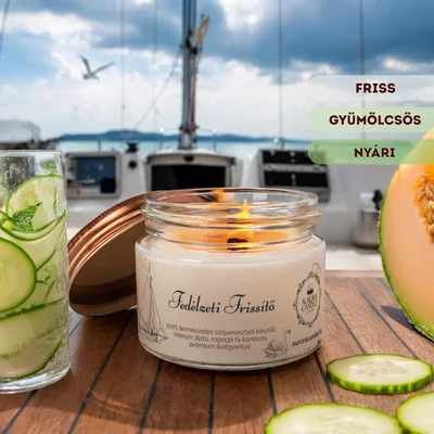 Aurora Candle Fedélzeti Frissítő Vintage illatgyertya