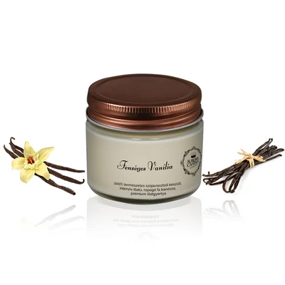 Aurora Candle Fenséges Vanília Vintage szójaviasz illatgyertya 140g