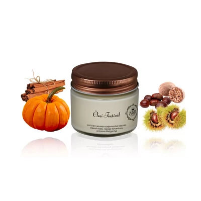 Aurora Candle Őszi Fesztivál Vintage illatgyertya 140g