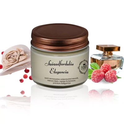 Aurora Candle Századfordulós Elegancia vintage illatgyertya 140g