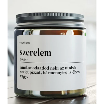 Yourflame Szerelem definíciója illatgyertya