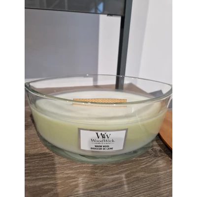 WoodWick® Warm Wool hajógyertya esztétikai hibás termék