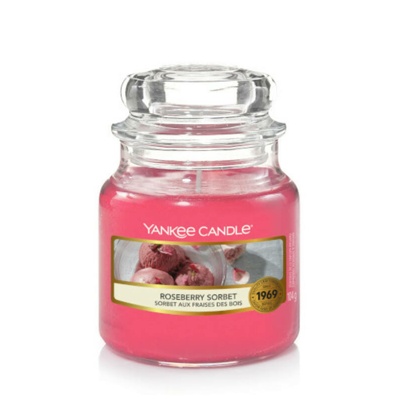 Yankee Candle® Roseberry Sorbet kis üveggyertya