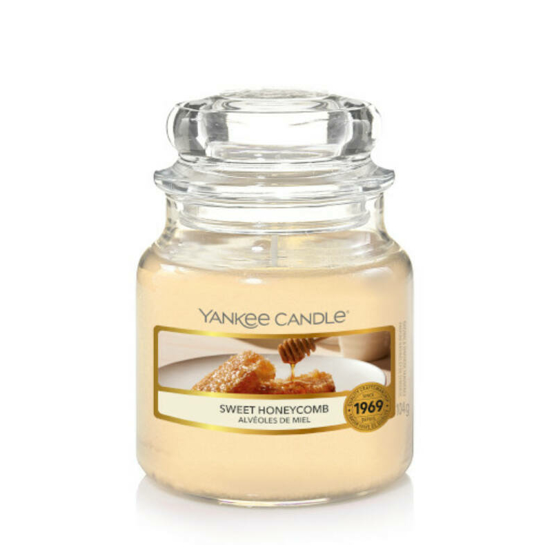 Yankee Candle® Sweet Honeycomb kis üveggyertya