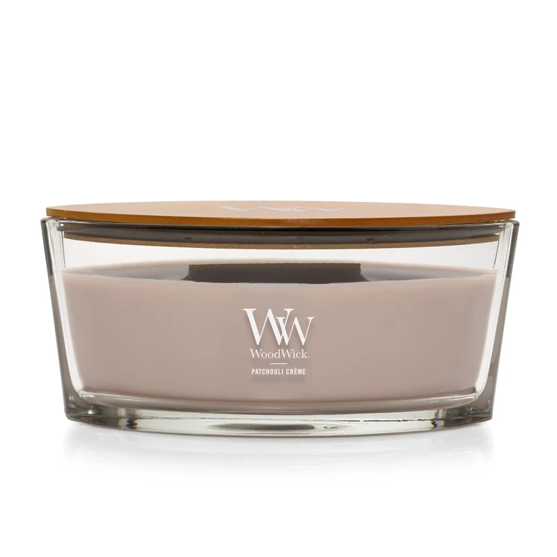 WoodWick® Patchouli Créme hajógyertya 453g