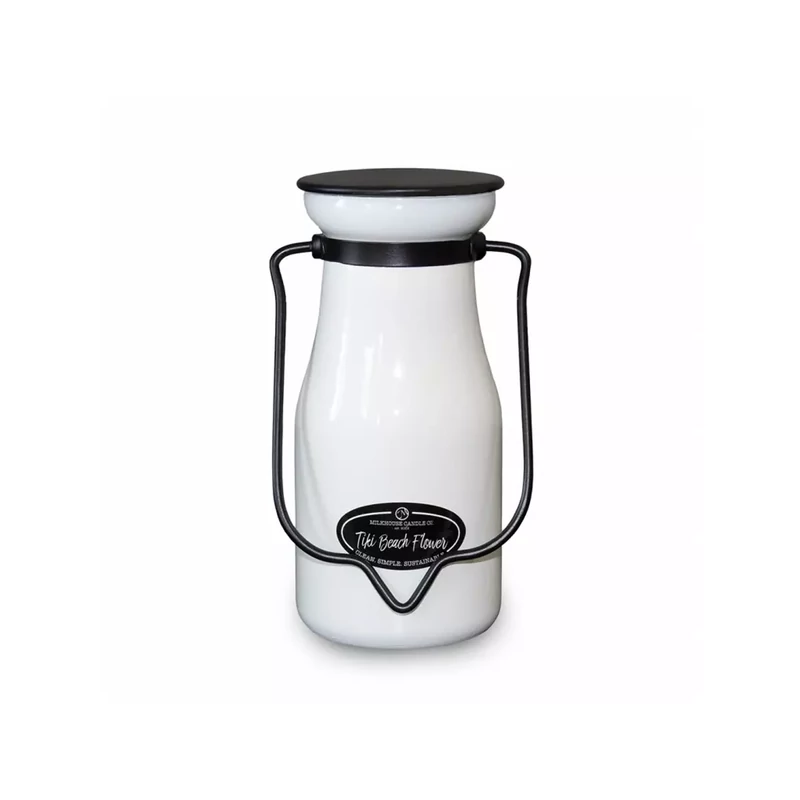 Milkhouse Candle® Tiki Beach Flower Creamery Milkbottle üveggyertya