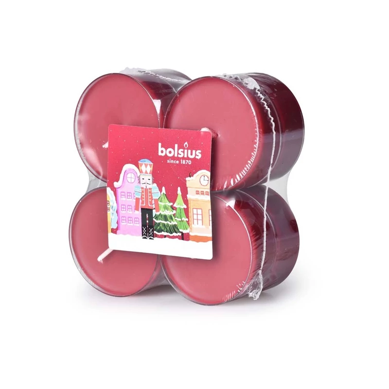 Bolsius Maxi Teamécses 8 db Diótörő
