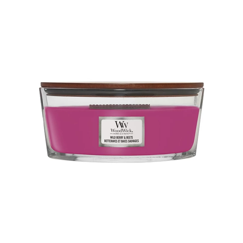 WoodWick® Wild Berry & Beets hajó gyertya